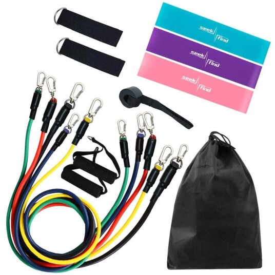 Kit for Motstandstrening - 15 Deler Kit for Motstandstrening - 15 Deler