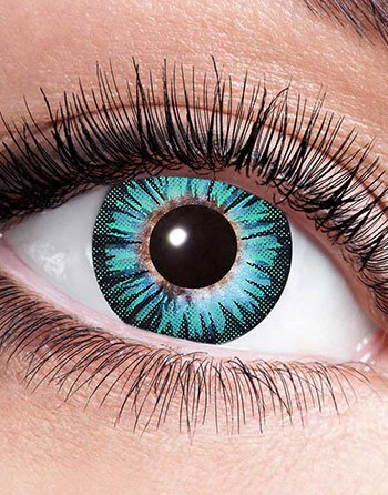 Zoelibat Grønne 15 mm Big Eyes Linser