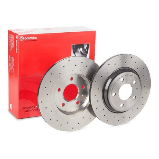 Bremseskive BREMBO 08.D060.1X Bremseskive BREMBO 08.D060.1X