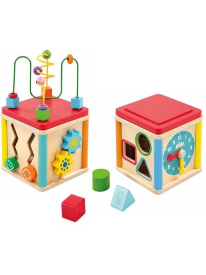 Woodlets 5-in-1 Activity Cube