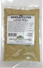 Natur Drogeriet Henna Hårfarge Pulver Rød 100 g Natur Drogeriet Henna Hårfarge Pulver Rød 100 g