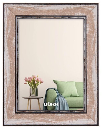 DÃRR Vintage Billedramme Plast 13x18 cm Lysebrun