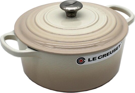 Le Creuset Signature Rund Gryte 22 cm Meringue Le Creuset Signature Rund Gryte 22 cm Meringue