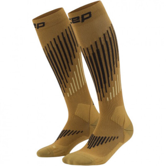 CEP Ski Touring Merino Socks Tall 3.0 Skistrømper Herre Brown/Anthracite IV