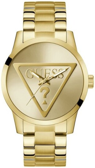 Guess Herreklokke GW0782G1 Badge Gull/Gulltonet stål Ø44 mm Guess Herreklokke GW0782G1 Badge Gull/Gulltonet stål Ø44 mm