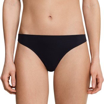 Schiesser Truser Invisiblå Lace String Svart 36 Dame