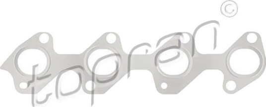Tetning, eksosmanifold TOPRAN 702 088 Tetning, eksosmanifold TOPRAN 702 088