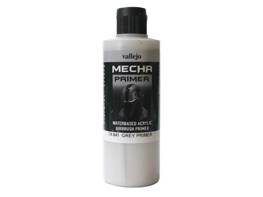 Vallejo 74.641 Grå Acryl Primer Væske 200 Ml 1 Stykker