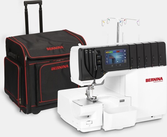 Bernina L 890 Overlock Coverstitch med Trillebag