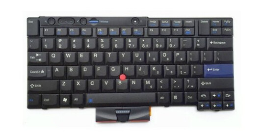 Lenovo - Erstatningstastatur For Bærbar Pc - Russisk - Fru - For Thinkpad T410  T410i