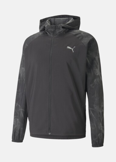 Puma Run Favorite Aop Woven Jacket Puma Black-Aop S Treningsjakker Puma Run Favorite Aop Woven Jacket Puma Black-Aop S Treningsjakker