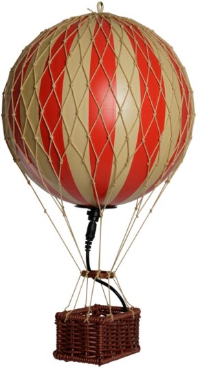 Authentic Models Luftballong Travels Light LED Lys Rød Authentic Models Luftballong Travels Light LED Lys Rød