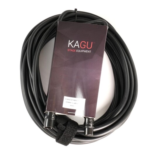 Kagu Dmnx5bk Dmx-Kabel 10m 5-Pin, Sort