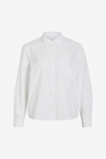 Vila Skjorte viDarma L/S Regular Shirt Hvit Vila Skjorte viDarma L/S Regular Shirt Hvit