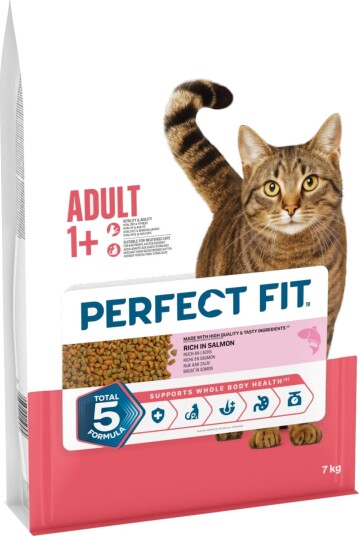 Perfect Fit Tørrfôr Adult 1+ Rikt På Laks 7 kg