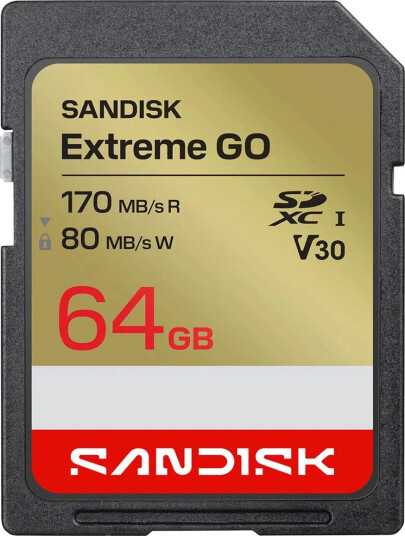 SANDISK Extreme GO SD 170MB/s 64GB