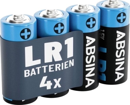 Absina Lady N-Batteri N Alkali-Mangan 1,5 V 800 4 Stk 401033-4 Absina Lady N-Batteri N Alkali-Mangan 1,5 V 800 4 Stk 401033-4