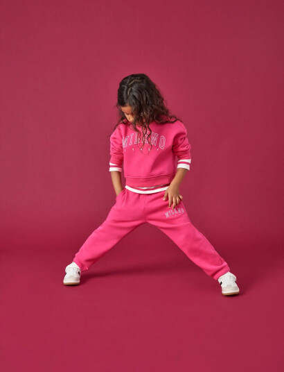 Kids Only Kmgsweat Ls Crew Osz Stat Swt Noos Pink 104