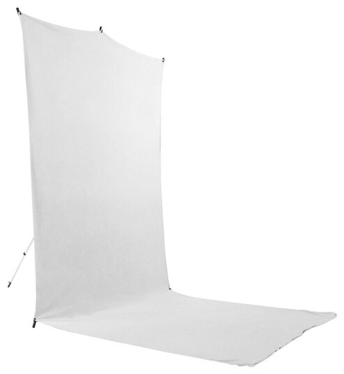 Savage Fotobakgrunn Travel Kit 1,52x3,66m Hvit
