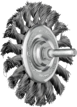 Pferd 43702001 Slibebørste Universel 25000 Rpm Rund 6 Mm 7,6 Cm