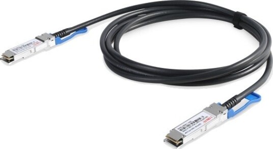 Digitus Dn 81601 Infiniband Og Fiberoptisk Kabel 1 M Qsfp28 Dac Svart/Sølv
