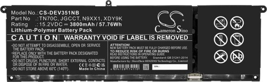 Batteri til DELL Vostro 3510 etc