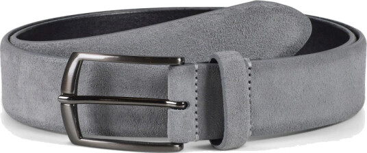 Howard London Suede Leather Belt Zack - Grey - 90 Howard London Suede Leather Belt Zack - Grey - 90