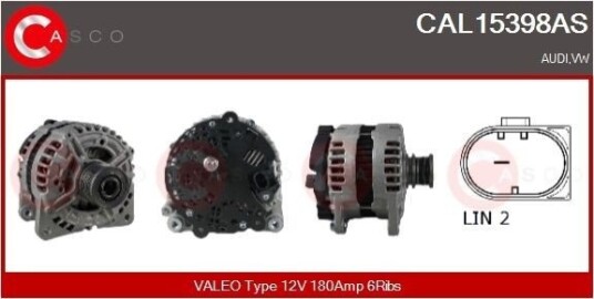 CASCO CAL15398AS Dynamo
