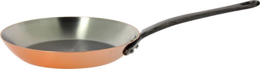 de Buyer Prima matera stekepanne i 32 cm støpejernshåndtak kobber