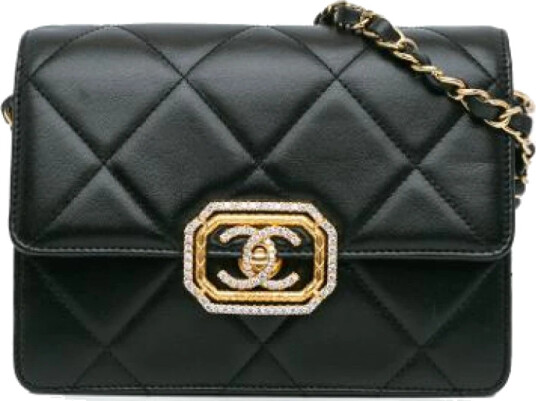 Chanel Vintage Dame Svart