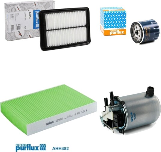 PURFLUX PFX4055N0058 Filtersett PURFLUX PFX4055N0058 Filtersett