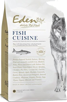 Eden Žuvis Cuisine Mellomstore Og Store Raser 2 kg Eden Žuvis Cuisine Mellomstore Og Store Raser 2 kg