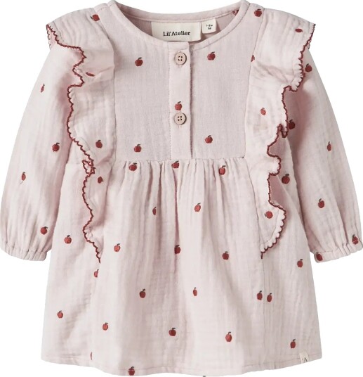 Lil"Atelier Nbfkamma Ls Loose Body Dress Lil Pink 62 Lil"Atelier Nbfkamma Ls Loose Body Dress Lil Pink 62
