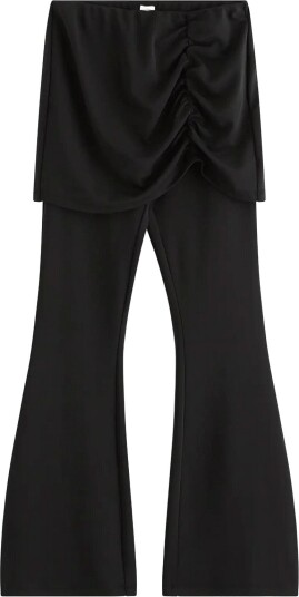Lindex Jersey Trousers With Skirt Black 152