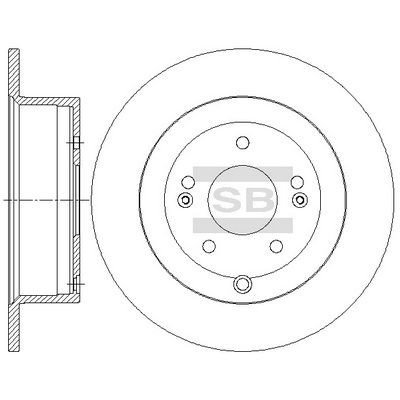 Bremseskive Hi-Q SD1082 Bremseskive Hi-Q SD1082