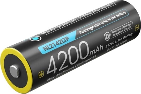 Nitecore NL2142LTP 21700 Li-ion 4200mAh 3,6V