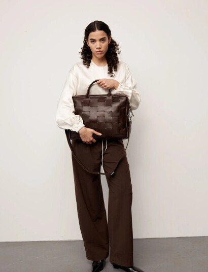 Adax Limona Portfolio Blake 14" Brown ONE SIZE