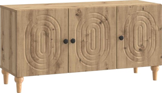 TV skap Artisan eik 99 x 34,5 x 50 cm Konstruert tre TV skap Artisan eik 99 x 34,5 x 50 cm Konstruert tre