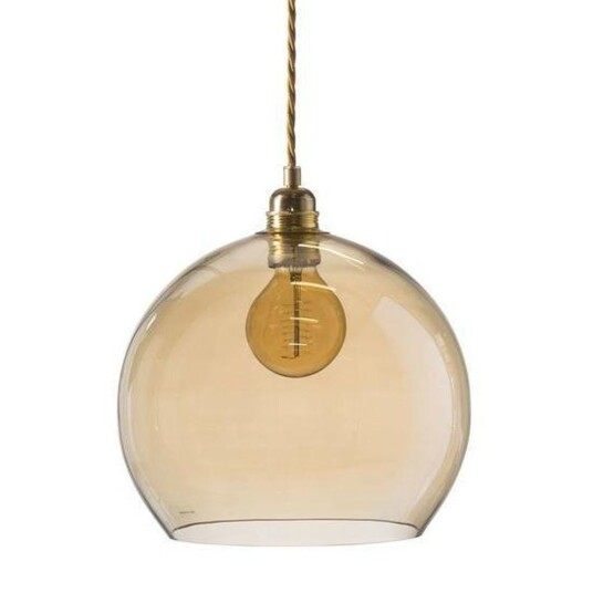 Ebb & Flow Rowan takpendel 28 cm Golden Smoke/gull Ebb & Flow Rowan takpendel 28 cm Golden Smoke/gull