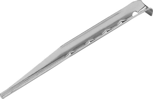 Teltplugg ProPlus 18,5 cm aluminium riflede 6 stk