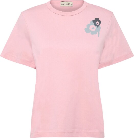 Marimekko Rauha Unikko Placement - LIGHT PINK, GREY, DARK GREY - XS