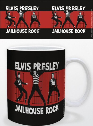 Pyramid Elvis Jailhouse Rock 11 oz Ceramic Mug 78859283
