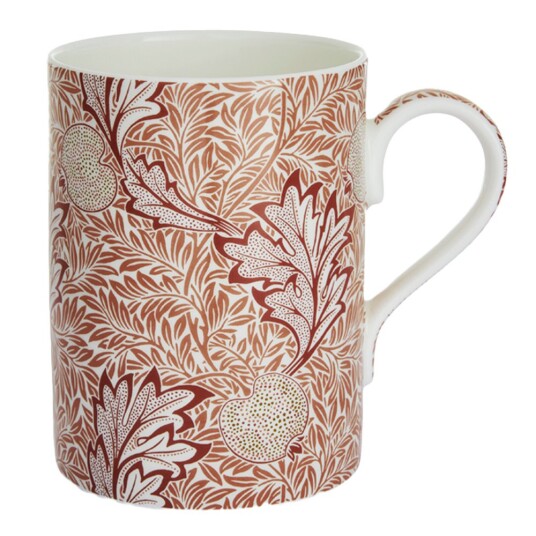 Spode  Morris & Co krus Apple Madder 34 cl rød