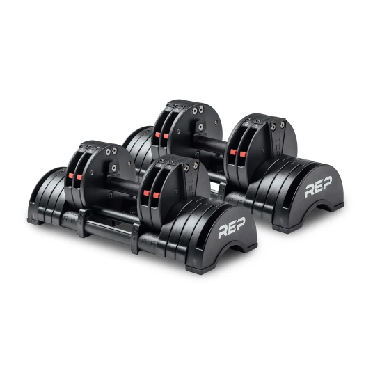 REP Fitness QuickDraw Adjustable Dumbbell - 15 kg (Sett)