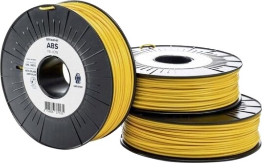 Ultimaker ABS Filament 2.85 mm 750 g Gul 206127