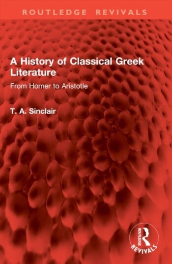 A History of Classical Greek Literature