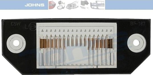 JOHNS 32 12 87-95 Nummerskiltlys