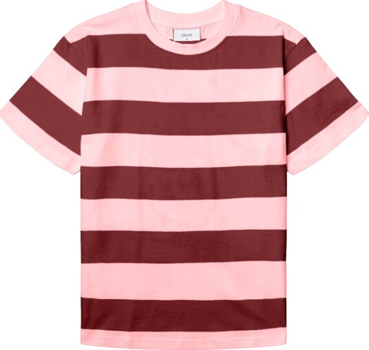 Grunt T skjorte   GrIva   Okseblod   Grunt   8 år (128)   T skjorte Bordeaux Rosa