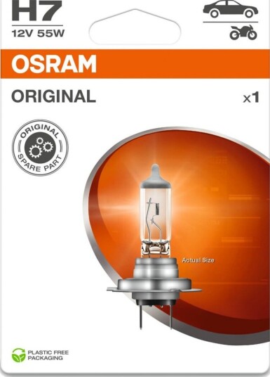 OSRAM 64210-1BL Lyspære, fjernlys