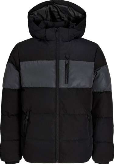 Jack & Jones Jjebecks Reflective Puffer Jnr Black 176 Jack & Jones Jjebecks Reflective Puffer Jnr Black 176